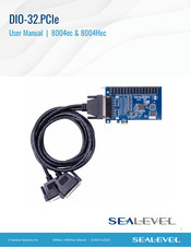 SeaLevel DIO-32.PCIe User Manual
