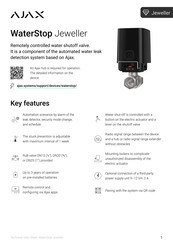 AJAX AJAX-WS-15-W Manual