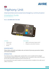 AVIRE Triphony Unit Installation Manual