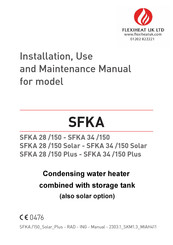 Flexiheat SFKA Series Instructions For Installation, Use And Maintenance Manual