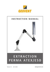 Geovent PERMA ATEX/ESD Instruction Manual