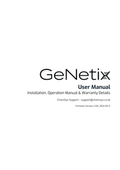 Genetix GS8 User Manual