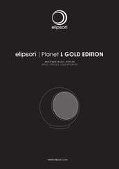 Elipson Planet L GOLD EDITION Manual