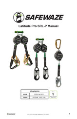 SafeWaze Latitude Pro SRL-P Manual