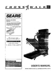 Sears CROSS WALK SI User Manual