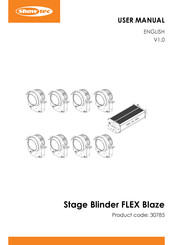 SHOWTEC Stage Blinder FLEX Blaze User Manual
