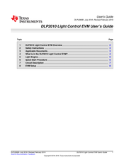 Texas Instruments DLPC3470 User Manual