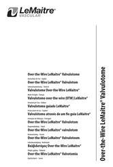 LeMaitre Over-the-Wire Valvulotom 1005-00 Instructions For Use Manual