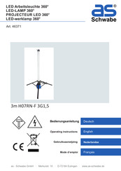 as-Schwabe 46371 Operating Instructions Manual