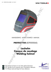 MW TOOLS 829000060 Manual