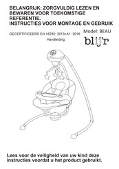 Blij'r BEAU Instructions For Assembly And Use