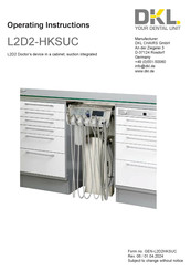 DKL L2D2-HKSUC Operating Instructions Manual