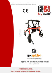 MyWam go.spider Operation And Maintenance Manual