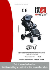 MyWam YETI Young Operation And Maintenance Manual