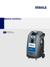 MAHLE ACX22 Series Operation Manual