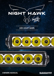 Bushranger Night Hawk NHT170VLI Owner's Manual