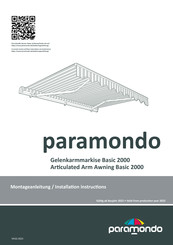 paramondo Basic 2000 Installation Instructions Manual