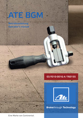 ATE 03.9310-0016.4 Operator's Manual