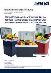 ENVA 10811278 Instruction Booklet