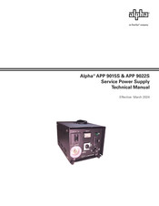 EnerSys Alpha APP 9015S Technical Manual