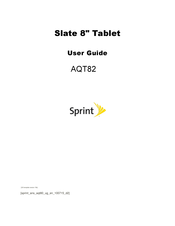 Sprint Slate AQT82 User Manual