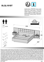 Forte BLQL181BT Assembling Instruction