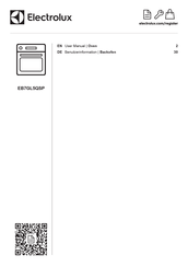 Electrolux EB7GL5QSP User Manual