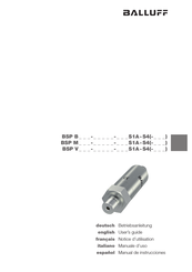 Balluff BSP00TE User Manual