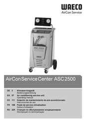 Waeco AirConServiceCenter ASC2500 Operating Manual
