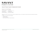 Savant POWER SYSTEM SAV1656HW Deployment Manual