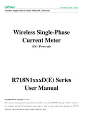 netvox R718N1 D E Series User Manual