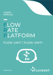 Fluigent FLOW UNIT User Manual