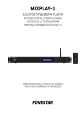 FONESTAR MIXPLAY-1 Instruction Manual