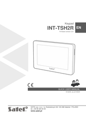 Satel INT-TSH2R Quick User Manual