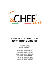 ChefLine CHCV50 Instruction Manual