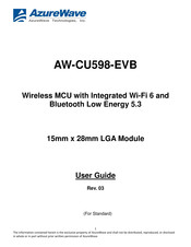 AzureWave AW-CU598-EVB User Manual