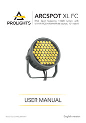 ProLights ARCSPOT XL FC User Manual