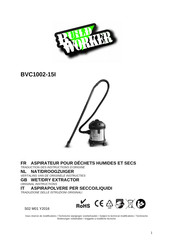 Build Worker BVC1002-15I Original Instructions Manual
