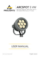 ProLights ARCSPOT S VW User Manual