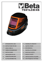 Beta 7041LCD/4S Instructions For Use Manual