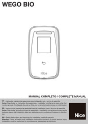 Nice WEGO BIO Complete Manual