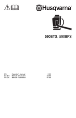 Husqvarna 590BTS Operator's Manual
