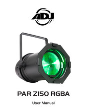 ADJ PAR Z150 RGBA User Manual