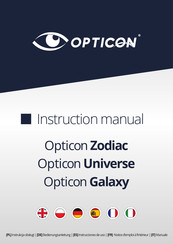 Opticon Universe Instruction Manual