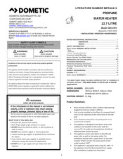 Dometic GE6-240V Installation, Operation And Maintenance Manual