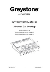 Furrion Greystone GGH20D3MA1B-BL Instruction Manual