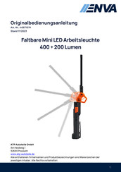 ENVA 40671074 Instruction Booklet