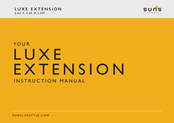 SUNS LUXE EXTENSION Instruction Manual