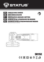 Status SH115E Original Instructions Manual