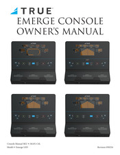 True Emerge LED Owner's Manual